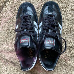 Adidas Samba, size 8.5, black and white